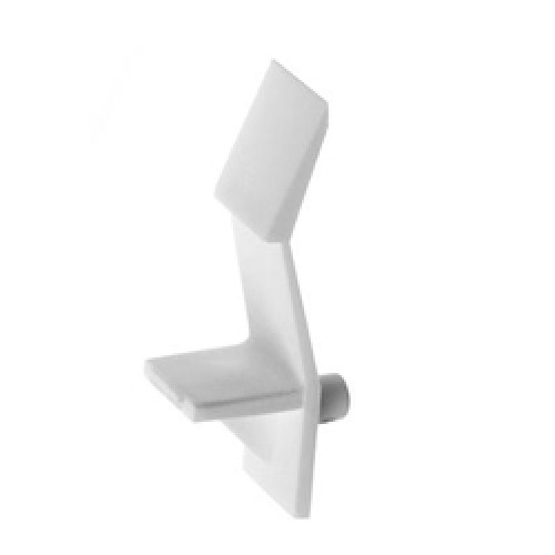 Plastic Shelf Support (5/8" Shelf), White