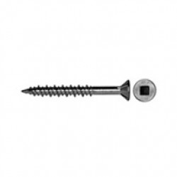 Wood Screw #6 x 1-1/2" (Flat Head with 4 Nibs)