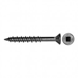 Wood Screw #6 x 1-1/4" (Flat Head With 4 Nibs)
