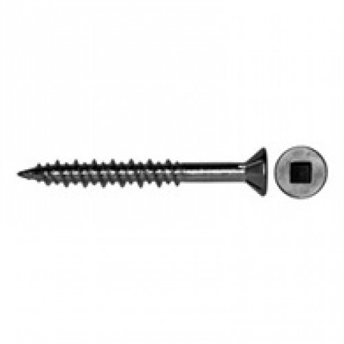 Wood Screw #8 x 2-1/2" (Flat Head with 4 Nibs)
